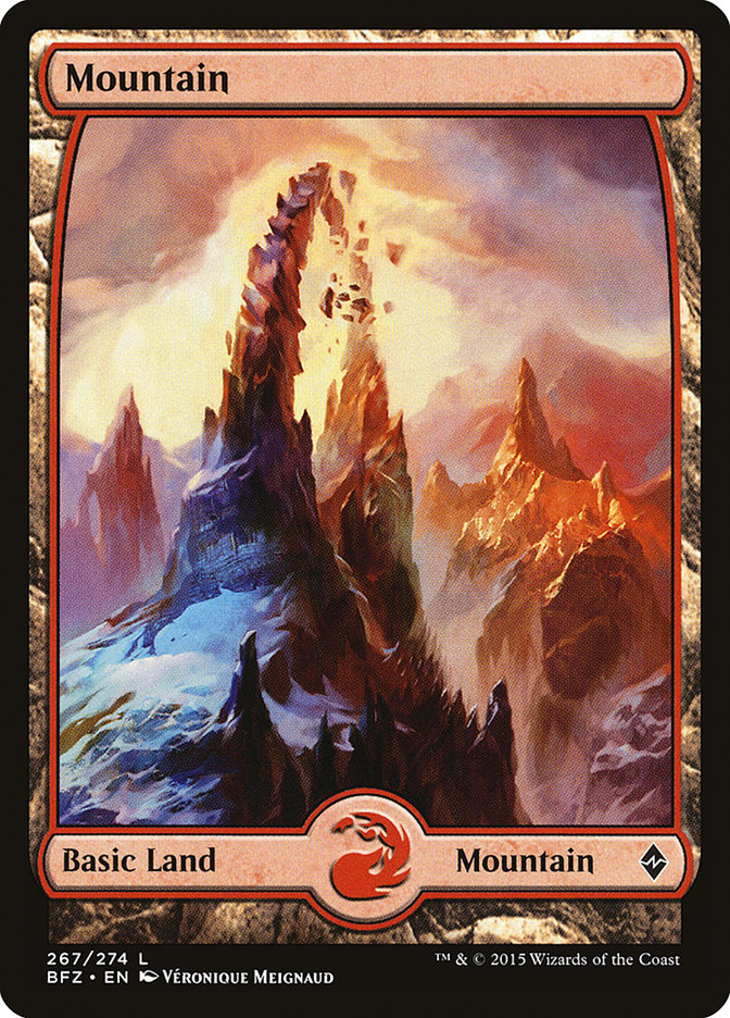Mountain (267) [Battle for Zendikar] | I Want That Stuff Brandon