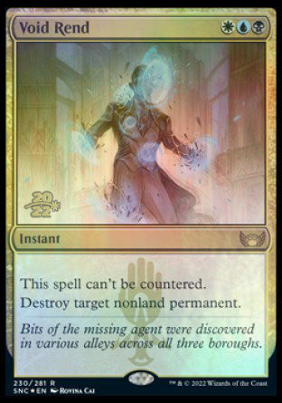 Void Rend [Streets of New Capenna Prerelease Promos] | I Want That Stuff Brandon