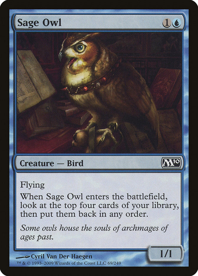 Sage Owl [Magic 2010] | I Want That Stuff Brandon