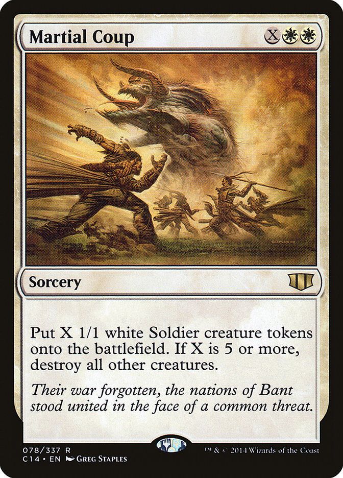 Martial Coup [Commander 2014] | I Want That Stuff Brandon