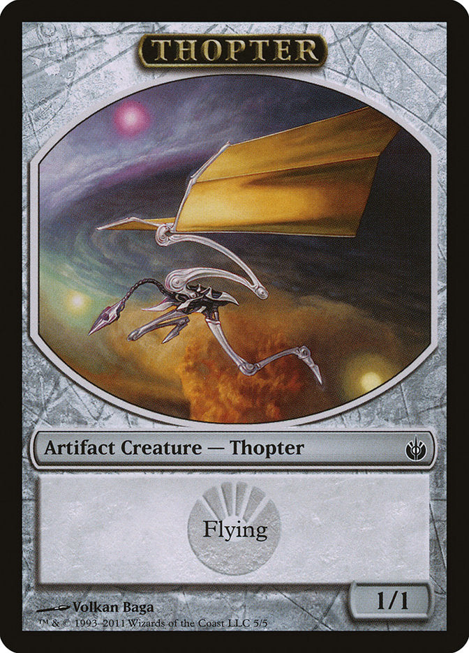 Thopter Token [Mirrodin Besieged Tokens] | I Want That Stuff Brandon