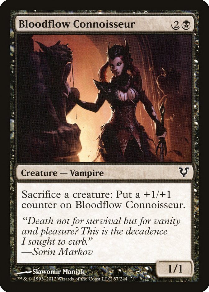 Bloodflow Connoisseur [Avacyn Restored] | I Want That Stuff Brandon