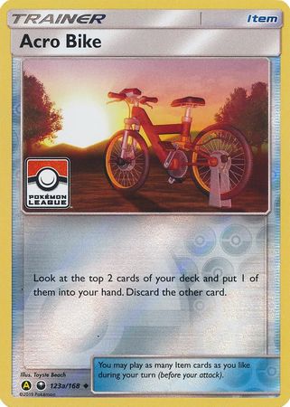 Acro Bike (123a/168) (League Promo) [Sun & Moon: Celestial Storm] | I Want That Stuff Brandon