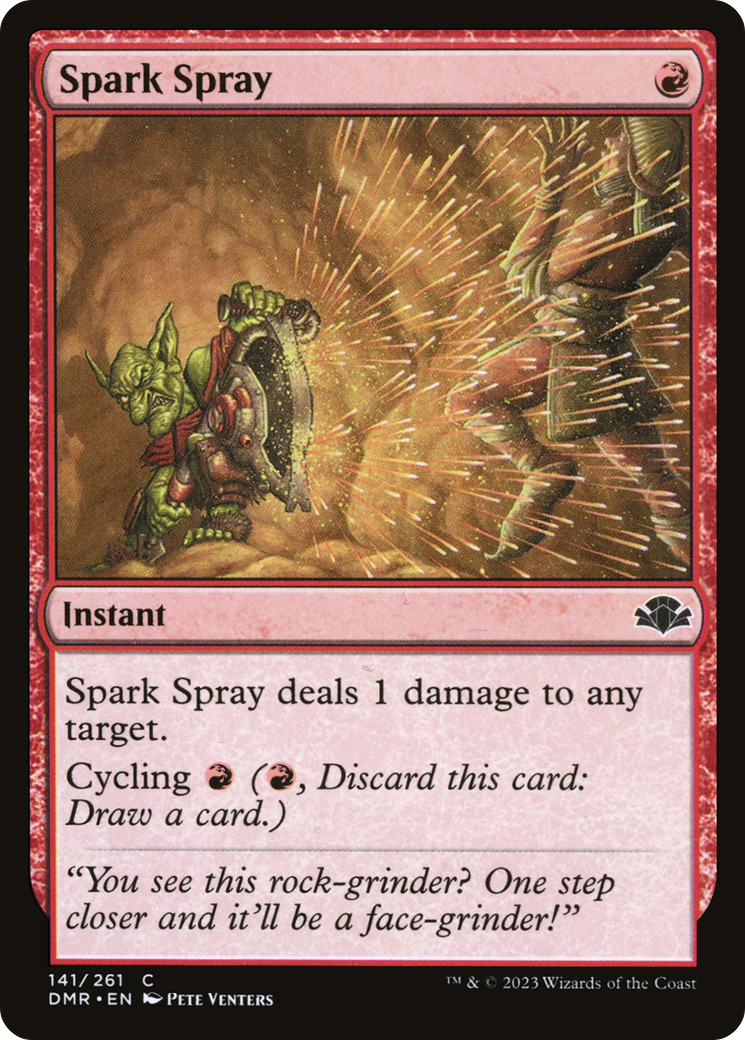 Spark Spray [Dominaria Remastered] | I Want That Stuff Brandon