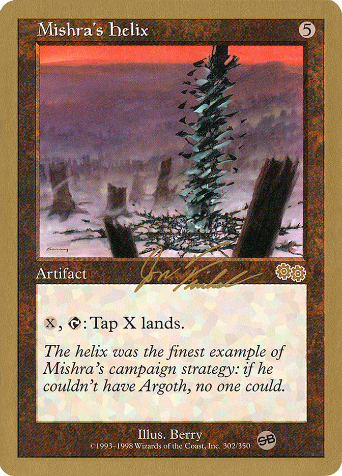 Mishra's Helix (Jon Finkel) (SB) [World Championship Decks 2000] | I Want That Stuff Brandon