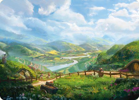 Plains Art Card [The Lord of the Rings: Tales of Middle-earth Art Series] | I Want That Stuff Brandon