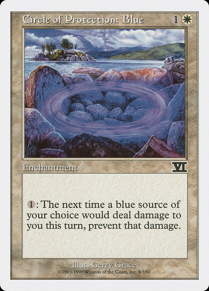 Circle of Protection: Blue [Classic Sixth Edition] | I Want That Stuff Brandon