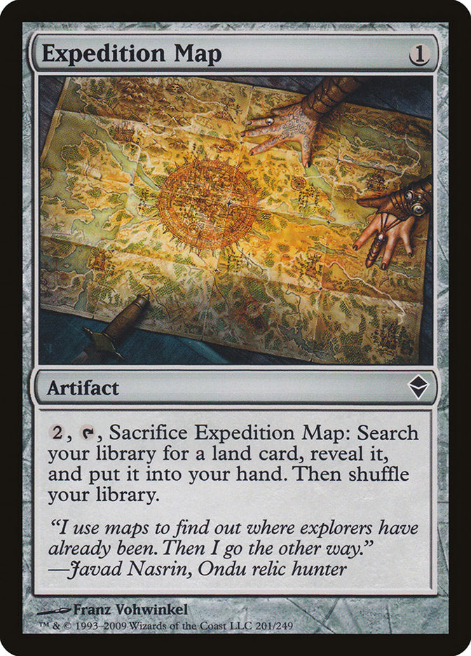 Expedition Map [Zendikar] | I Want That Stuff Brandon