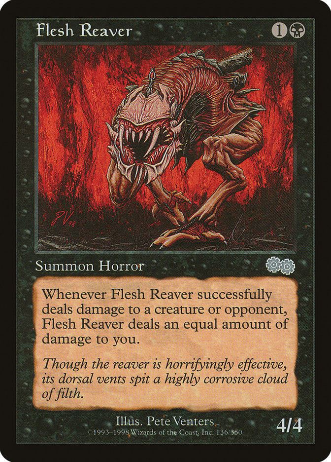Flesh Reaver [Urza's Saga] | I Want That Stuff Brandon