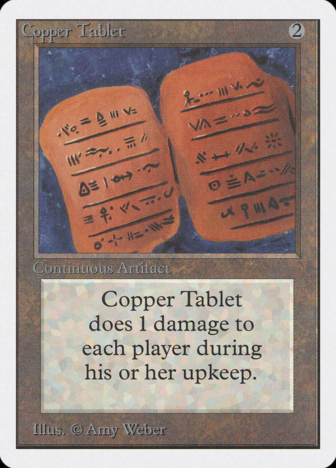 Copper Tablet [Unlimited Edition] | I Want That Stuff Brandon