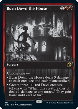 Burn Down the House [Innistrad: Double Feature] | I Want That Stuff Brandon