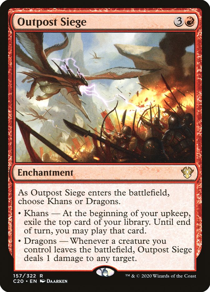 Outpost Siege [Commander 2020] | I Want That Stuff Brandon
