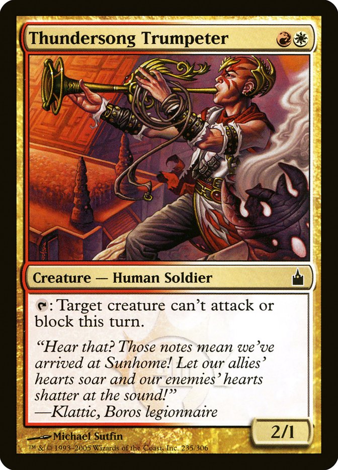 Thundersong Trumpeter [Ravnica: City of Guilds] | I Want That Stuff Brandon