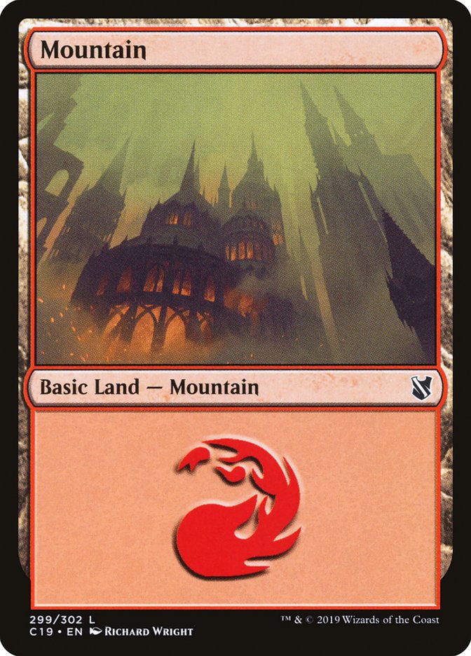 Mountain (299) [Commander 2019] | I Want That Stuff Brandon