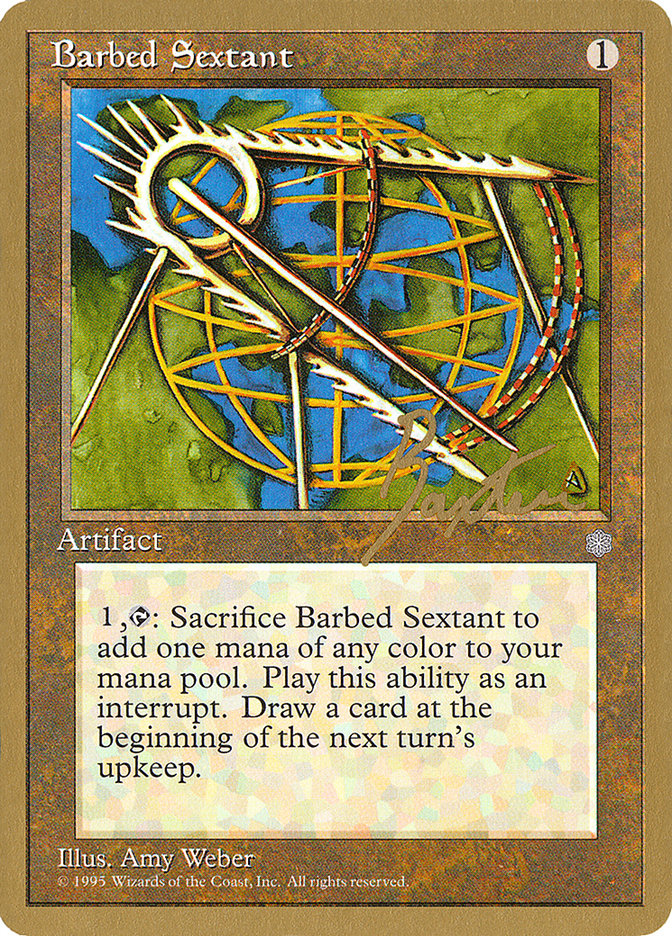 Barbed Sextant (George Baxter) [Pro Tour Collector Set] | I Want That Stuff Brandon