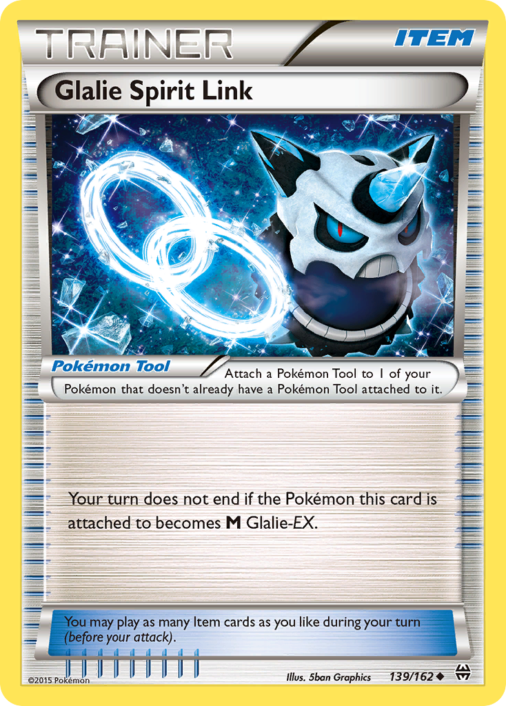 Glalie Spirit Link (139/162) [XY: BREAKthrough] | I Want That Stuff Brandon