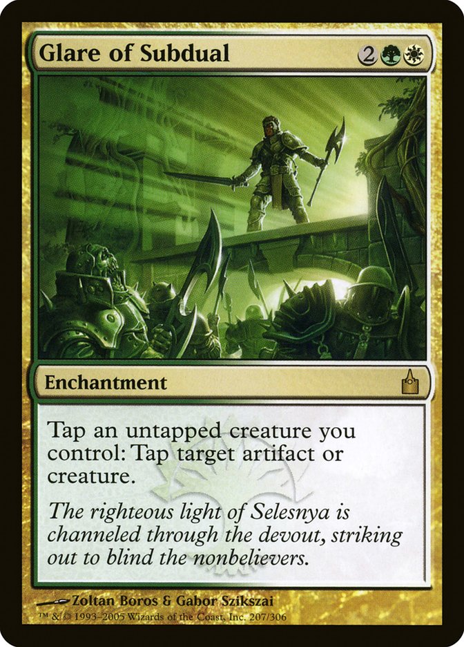 Glare of Subdual [Ravnica: City of Guilds] | I Want That Stuff Brandon