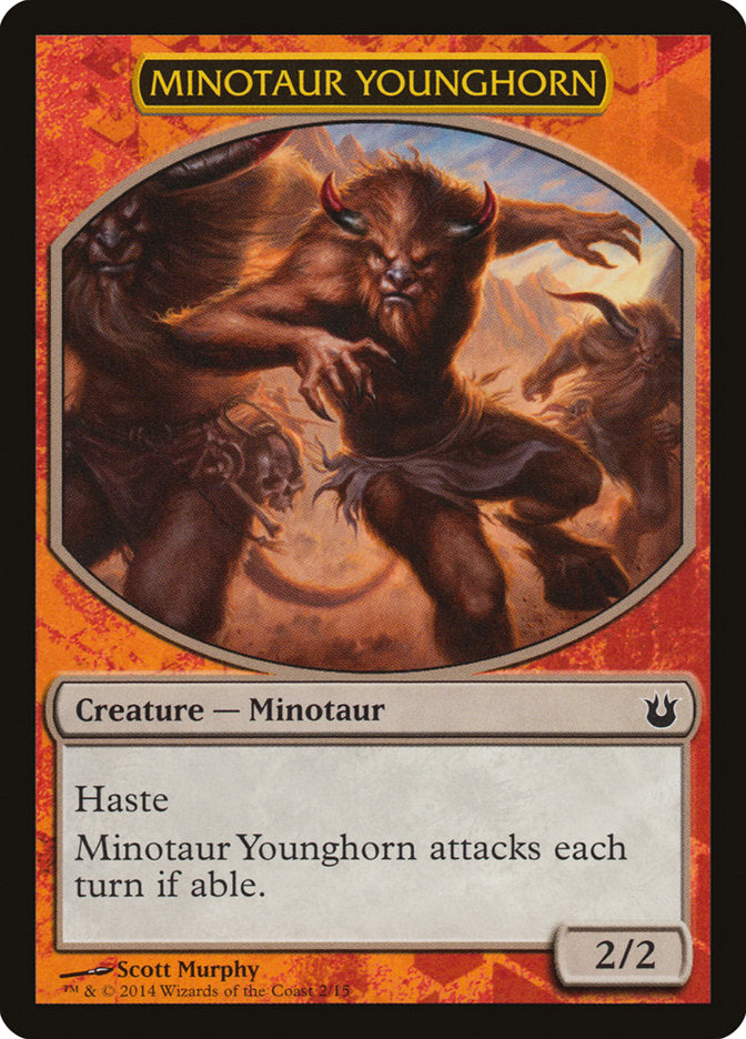 Minotaur Younghorn [Born of the Gods Battle the Horde] | I Want That Stuff Brandon