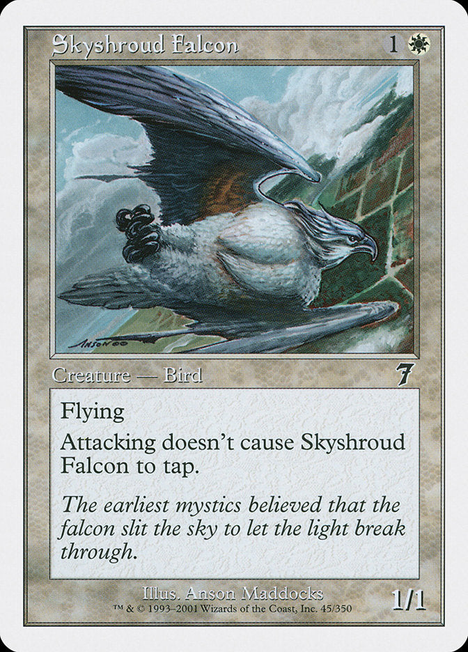 Skyshroud Falcon [Seventh Edition] | I Want That Stuff Brandon