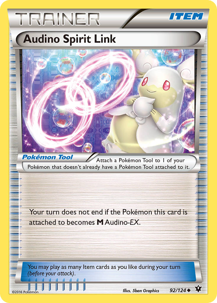 Audino Spirit Link (92/124) [XY: Fates Collide] | I Want That Stuff Brandon