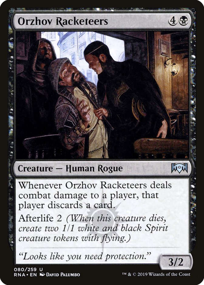 Orzhov Racketeers [Ravnica Allegiance] | I Want That Stuff Brandon