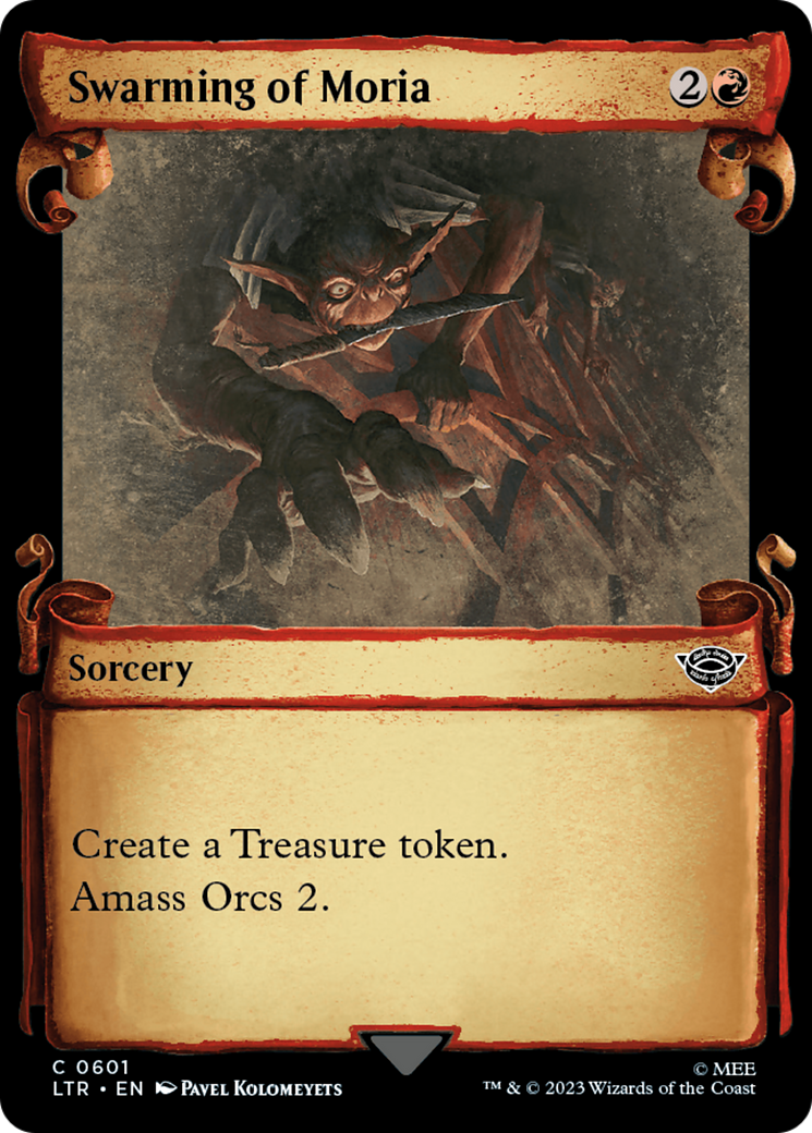 Swarming of Moria [The Lord of the Rings: Tales of Middle-Earth Showcase Scrolls] | I Want That Stuff Brandon