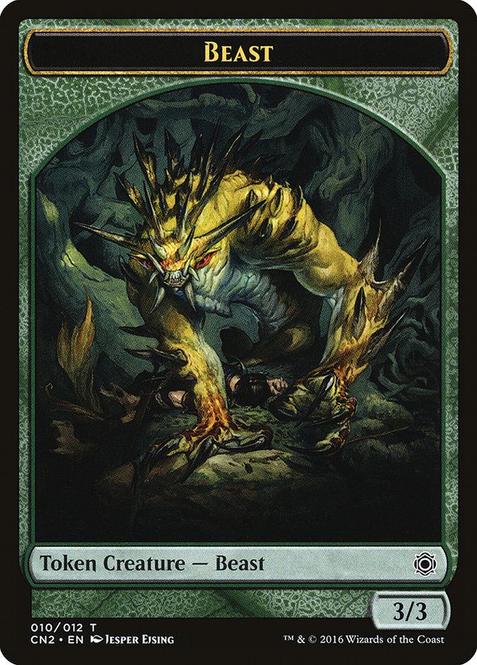 Beast Token [Conspiracy: Take the Crown Tokens] | I Want That Stuff Brandon