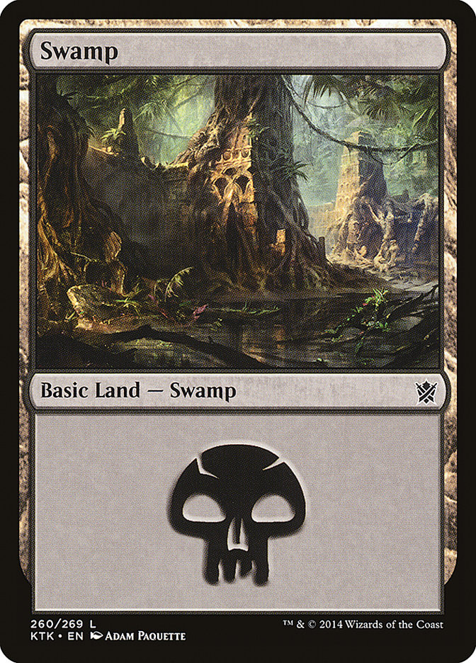Swamp (260) [Khans of Tarkir] | I Want That Stuff Brandon