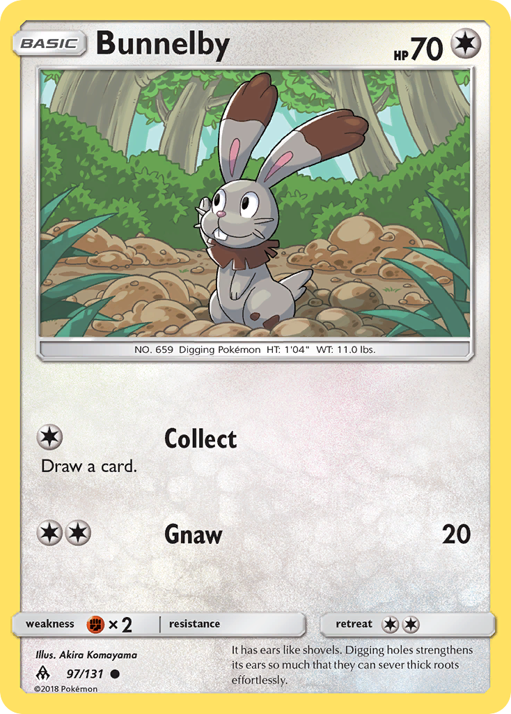 Bunnelby (97/131) [Sun & Moon: Forbidden Light] | I Want That Stuff Brandon