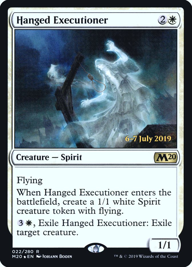 Hanged Executioner [Core Set 2020 Prerelease Promos] | I Want That Stuff Brandon