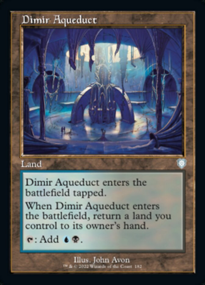 Dimir Aqueduct (Retro) [The Brothers' War Commander] | I Want That Stuff Brandon