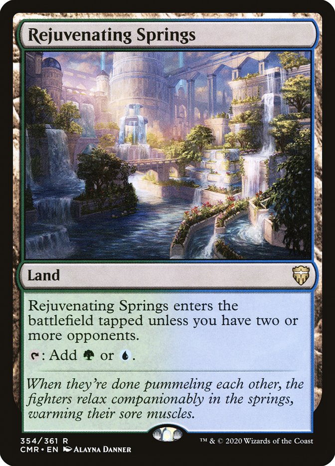 Rejuvenating Springs [Commander Legends] | I Want That Stuff Brandon