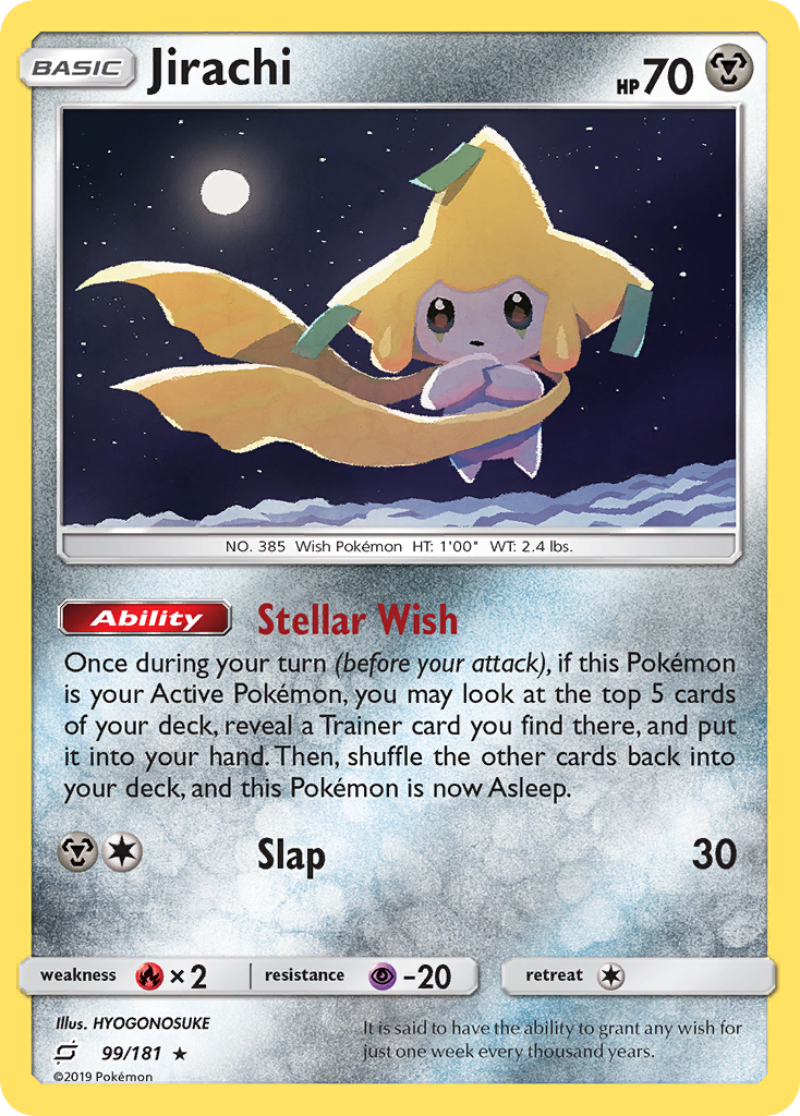 Jirachi (99/181) [Sun & Moon: Team Up] | I Want That Stuff Brandon