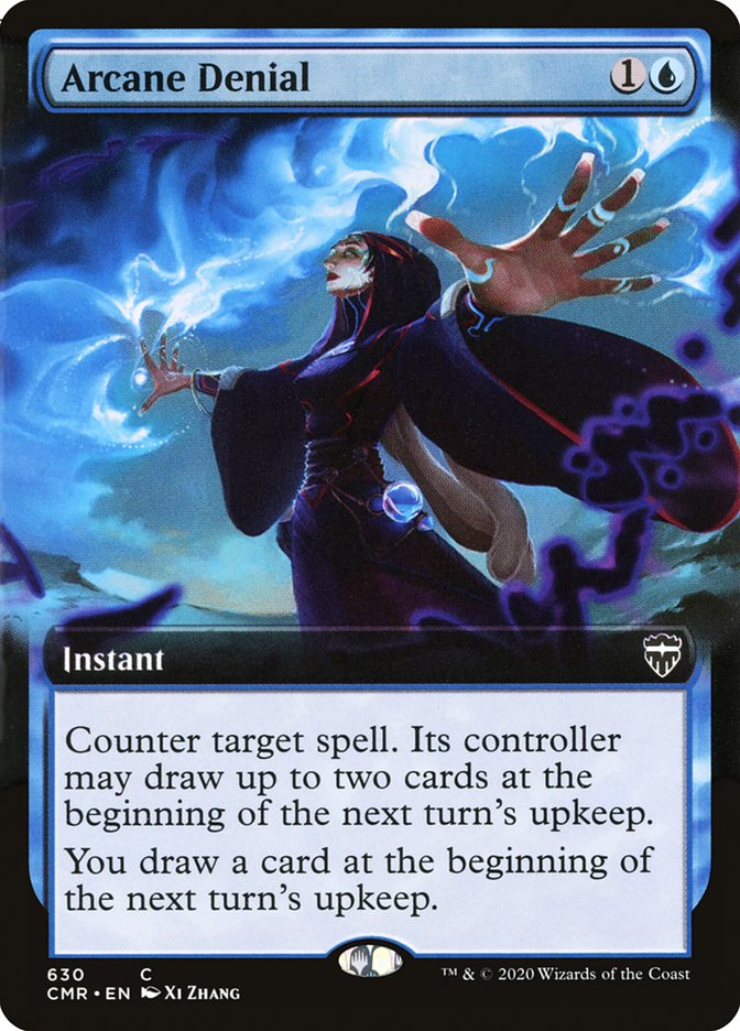 Arcane Denial (Extended Art) [Commander Legends] | I Want That Stuff Brandon