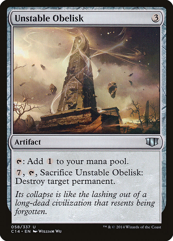 Unstable Obelisk [Commander 2014] | I Want That Stuff Brandon