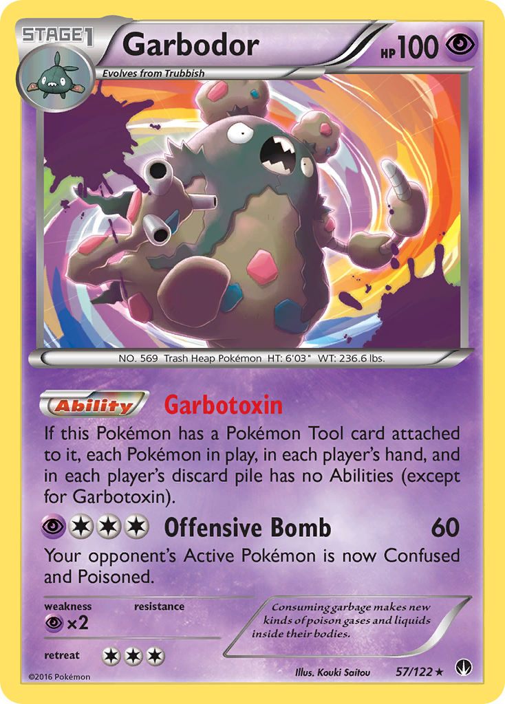 Garbodor (57/122) [XY: BREAKpoint] | I Want That Stuff Brandon