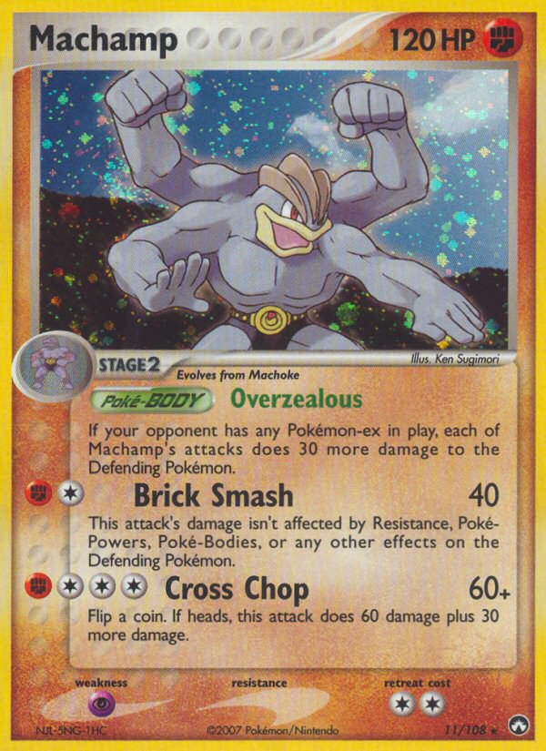 Machamp (11/108) [EX: Power Keepers] | I Want That Stuff Brandon