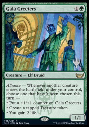 Gala Greeters (Promo Pack) [Streets of New Capenna Promos] | I Want That Stuff Brandon