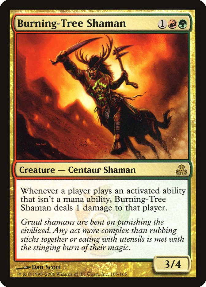 Burning-Tree Shaman [Guildpact] | I Want That Stuff Brandon