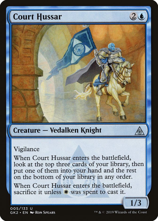 Court Hussar [Ravnica Allegiance Guild Kit] | I Want That Stuff Brandon