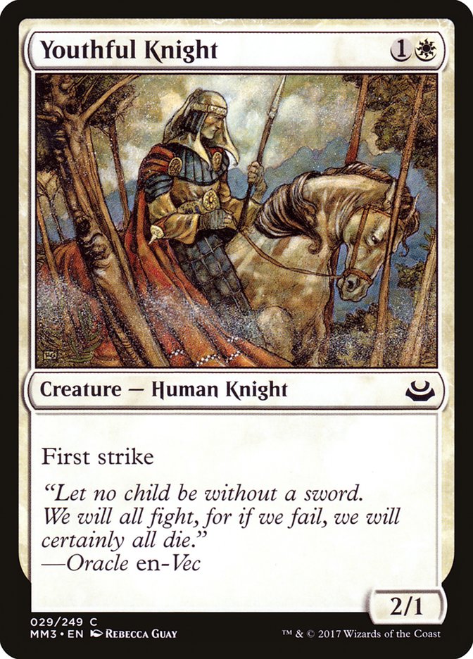 Youthful Knight [Modern Masters 2017] | I Want That Stuff Brandon