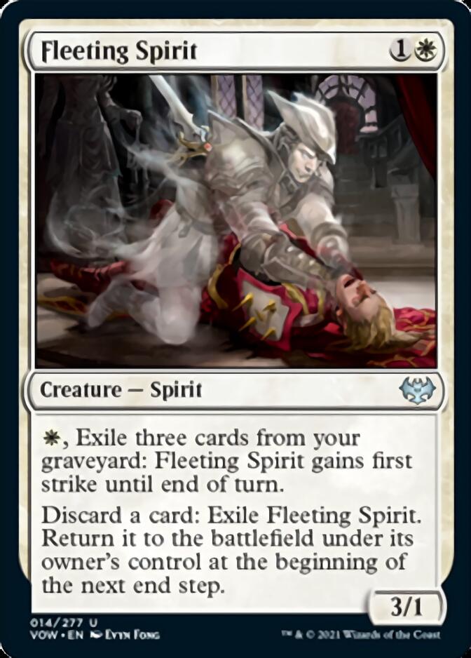 Fleeting Spirit [Innistrad: Crimson Vow] | I Want That Stuff Brandon