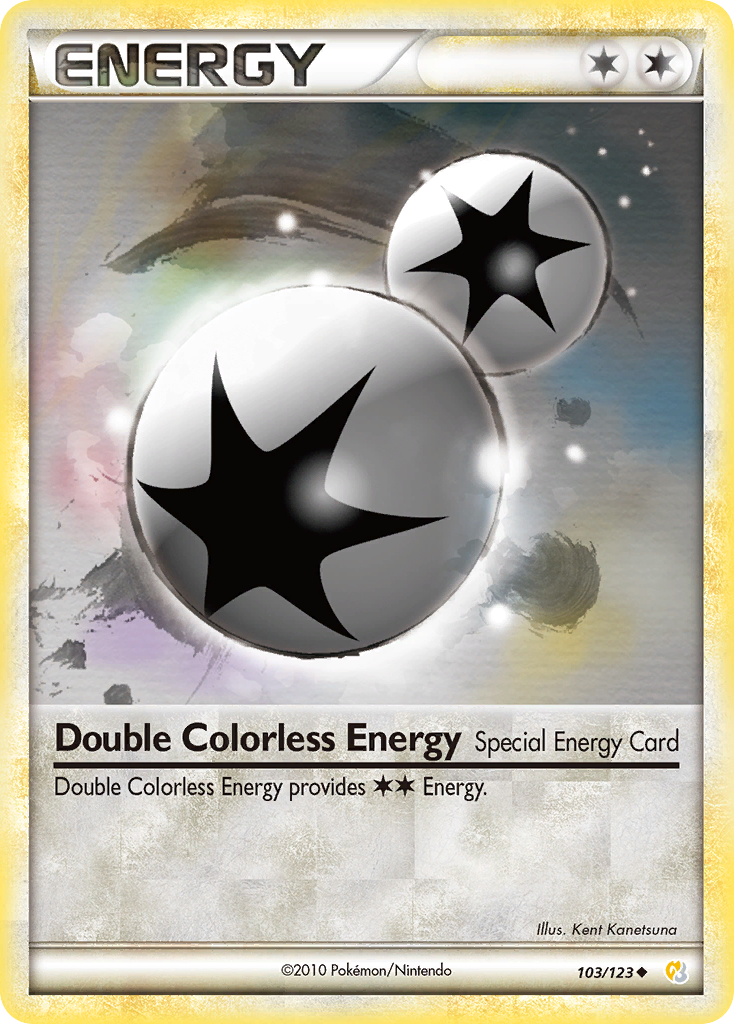 Double Colorless Energy (103/123) [HeartGold & SoulSilver: Base Set] | I Want That Stuff Brandon
