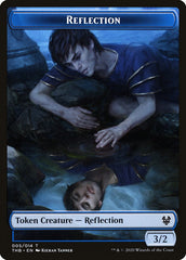 Human Soldier // Reflection Double-Sided Token [Theros Beyond Death Tokens] | I Want That Stuff Brandon