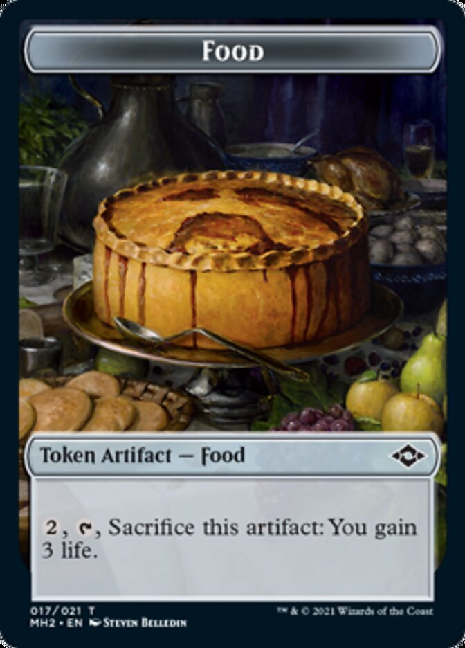 Food Token (17) [Modern Horizons 2 Tokens] | I Want That Stuff Brandon