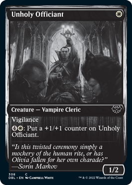 Unholy Officiant [Innistrad: Double Feature] | I Want That Stuff Brandon