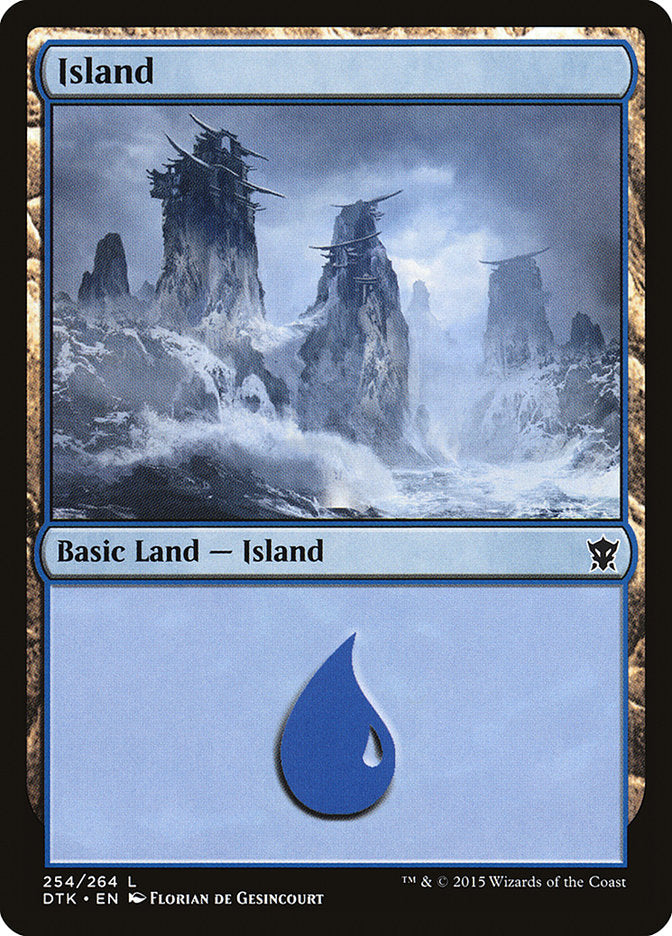 Island (254) [Dragons of Tarkir] | I Want That Stuff Brandon