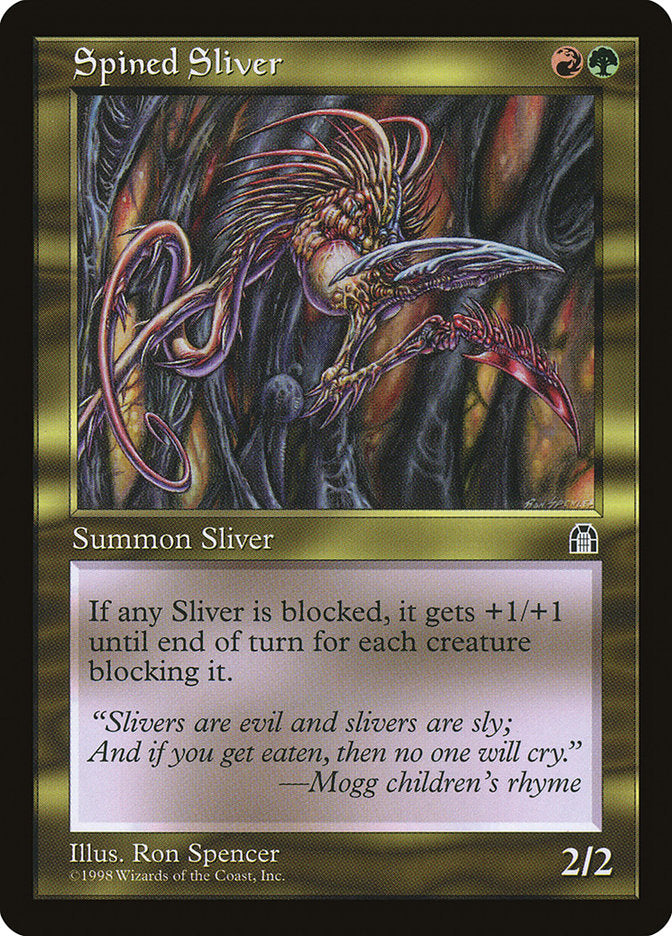 Spined Sliver [Stronghold] | I Want That Stuff Brandon