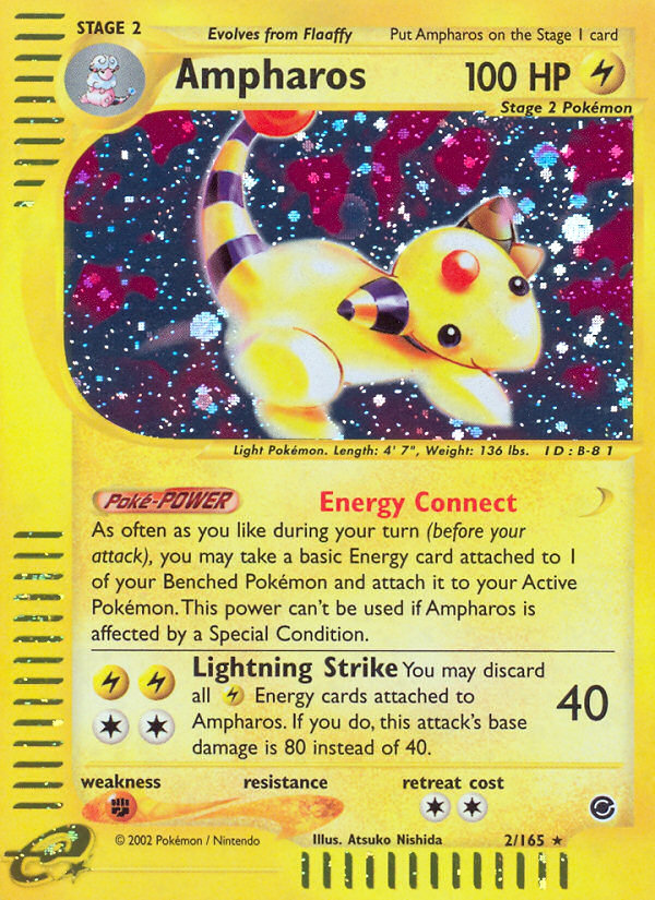 Ampharos (2/165) [Expedition: Base Set] | I Want That Stuff Brandon