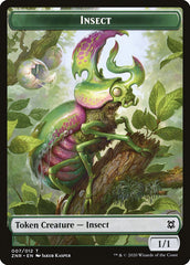 Drake // Insect Double-Sided Token [Zendikar Rising Tokens] | I Want That Stuff Brandon